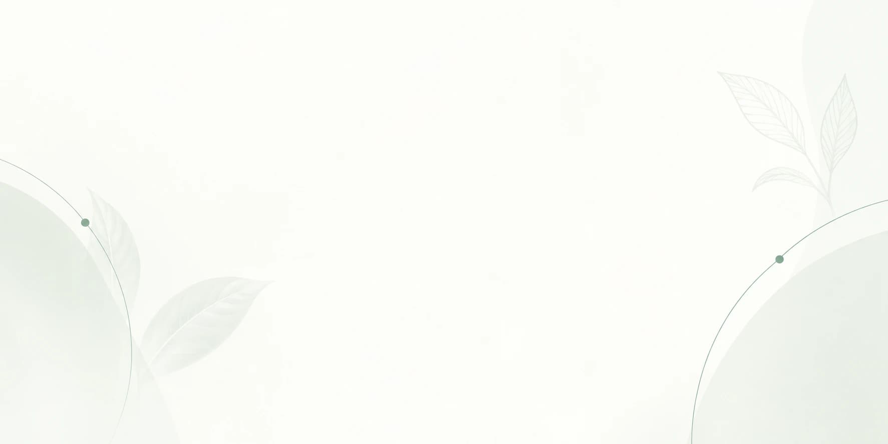 Light cream botanical background