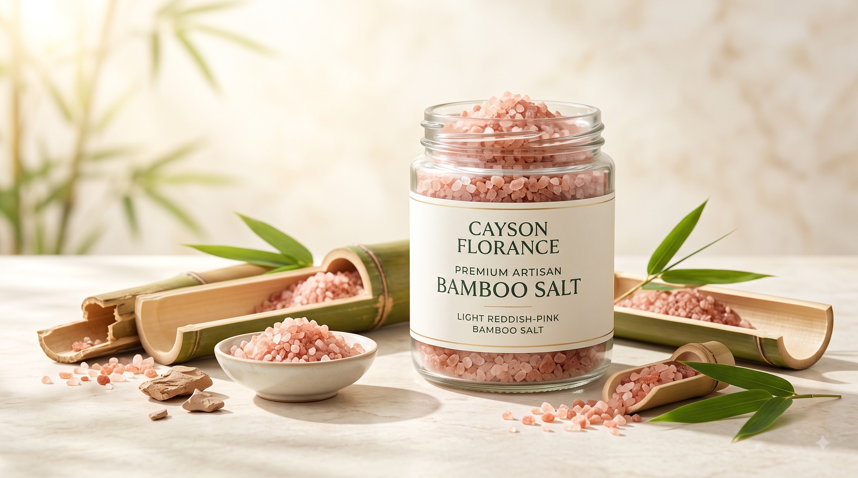 Premium Artisan Bamboo Salt — 9X roasted
