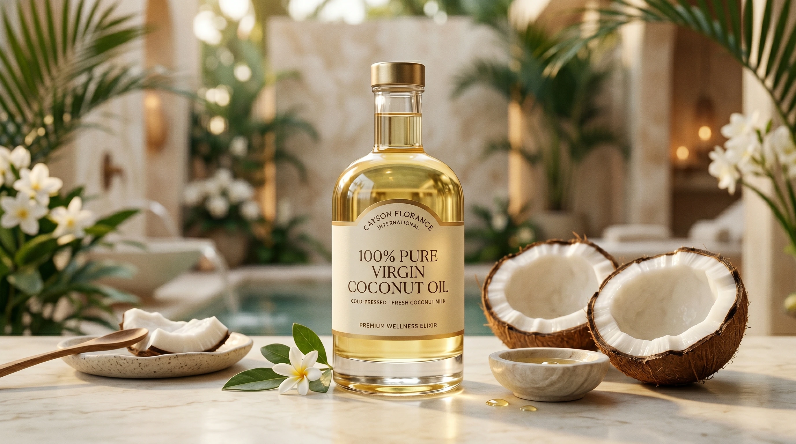 100% Pure Virgin Coconut Oil — alternate view